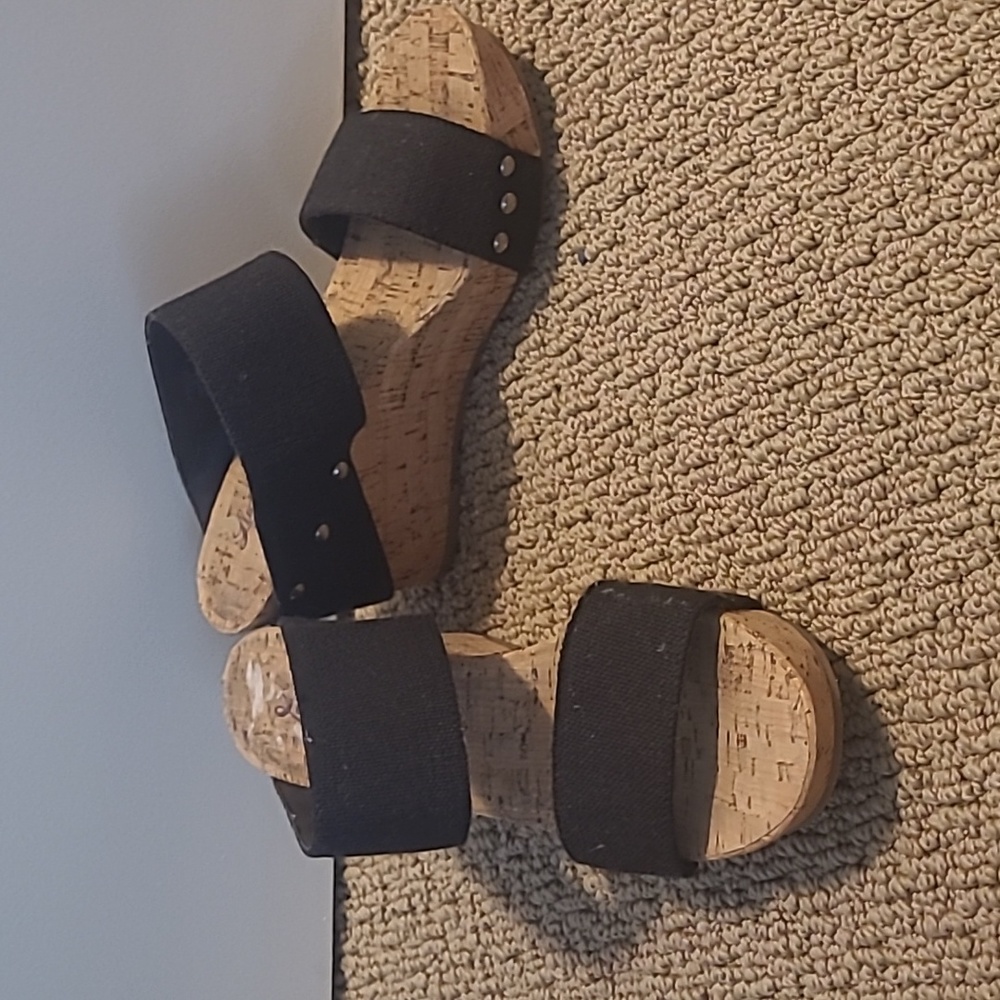 High heel shoes